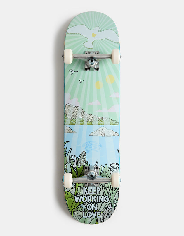 Push x Jon Horner Guest Artist Complete Skateboard - 8.25"