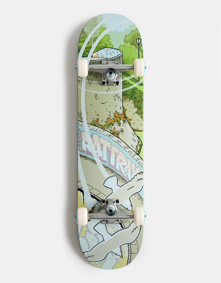 Push x Jon Horner x John Rattray Guest Complete Skateboard - 8"