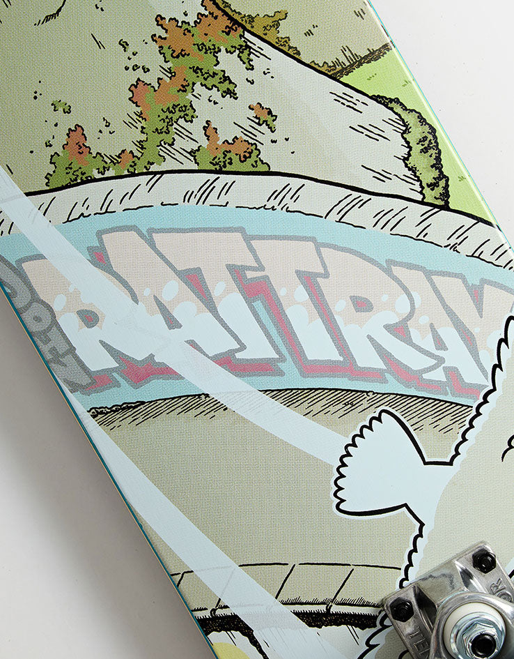 Push x Jon Horner x John Rattray Guest Complete Skateboard - 8"