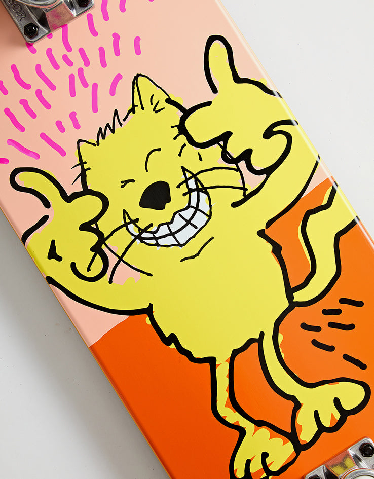Push Chaos Kat Complete Skateboard - 8"