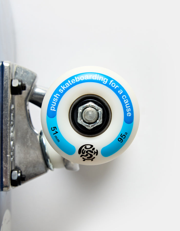 Push Mr. Smokey Mid Complete Skateboard - 7.25"
