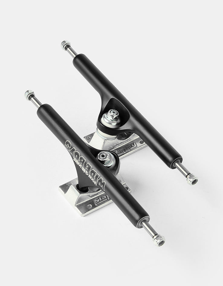 Slappy x Heroin Wide Boys Laser Etched ST1 Hollow Skateboard Trucks (Pair)