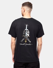 Powell Peralta Skull & Sword T-Shirt - Black