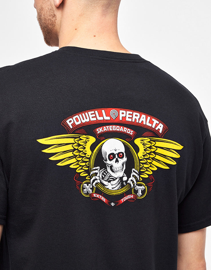 Powell Peralta Winged Ripper T-Shirt - Black