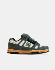 DC Stag Skate Shoes - Deep Forest