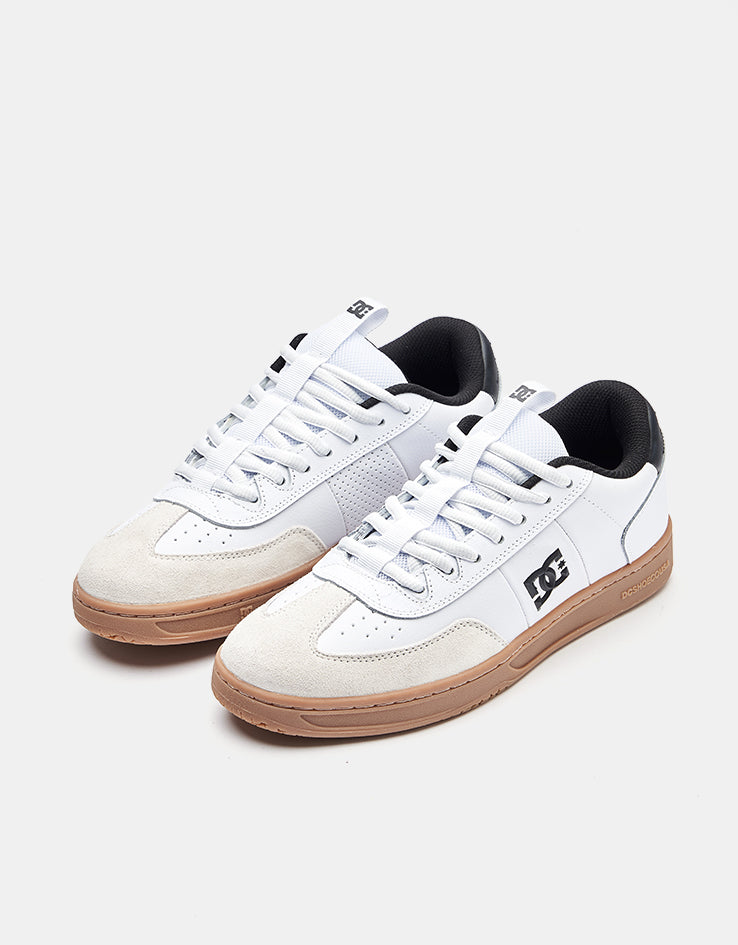 DC Astrix Skate Shoes - White/Black/Gum