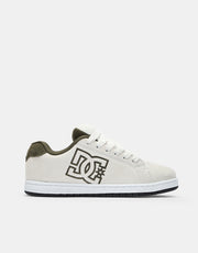 DC Gaveler SE Skate Shoes - Offwhite/Green