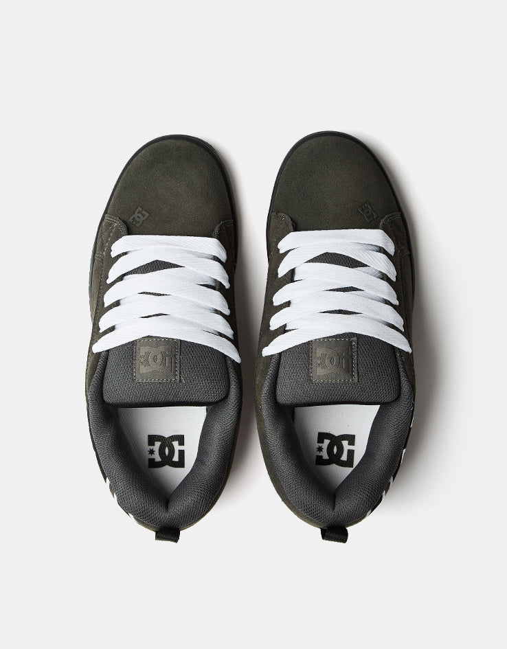 DC Court Graffik SE Skate Shoes - Anthracite/Black