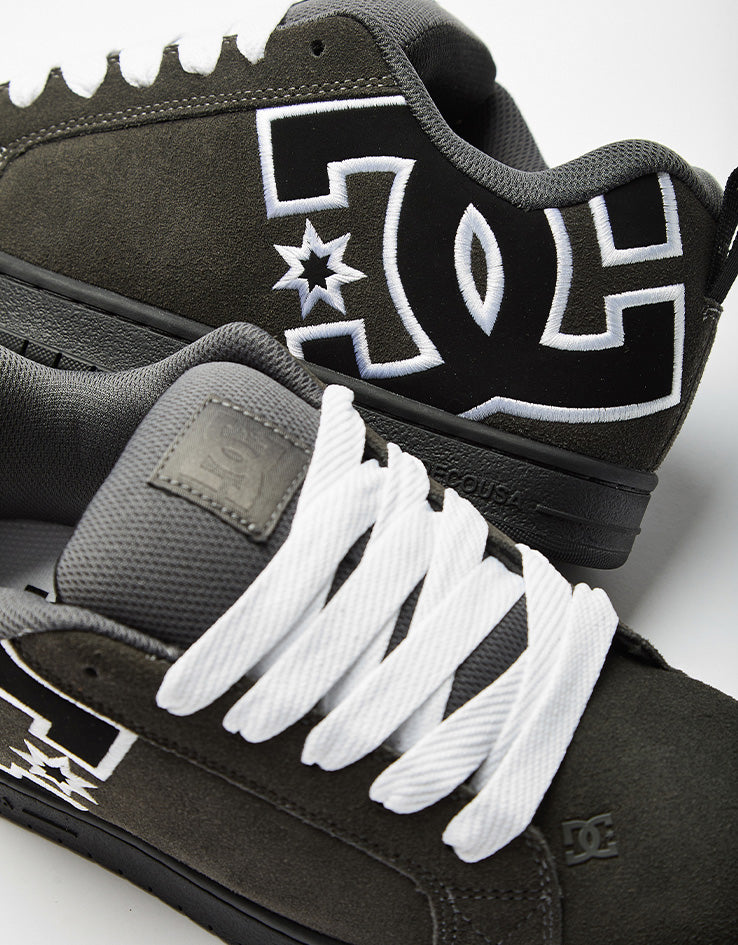 DC Court Graffik SE Skate Shoes - Anthracite/Black