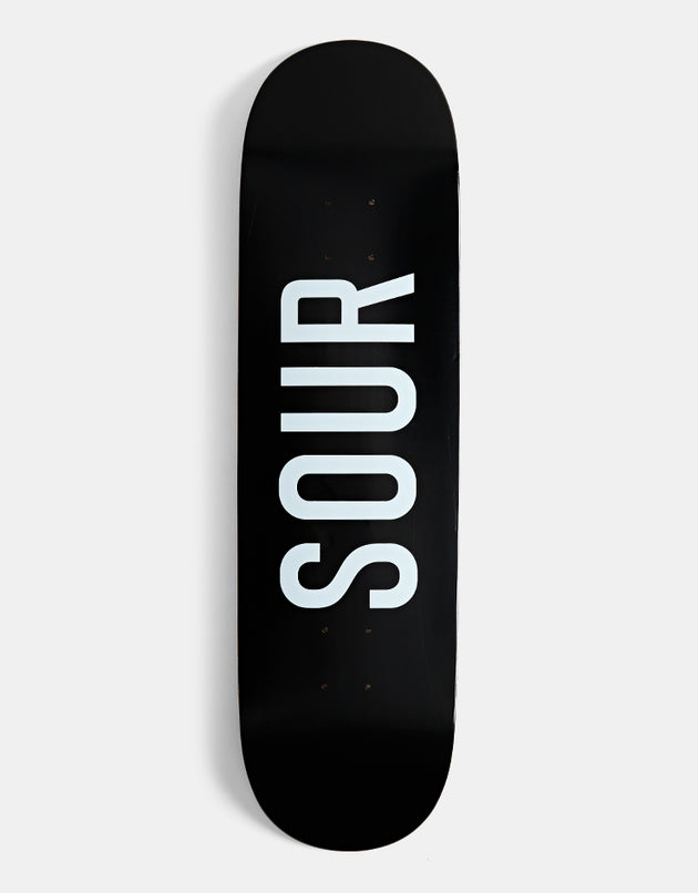 Sour Solution Army Black Og Skateboard Deck - 8.5"