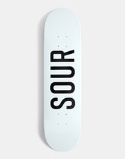 Sour Solution Army White Og Skateboard Deck - 8"