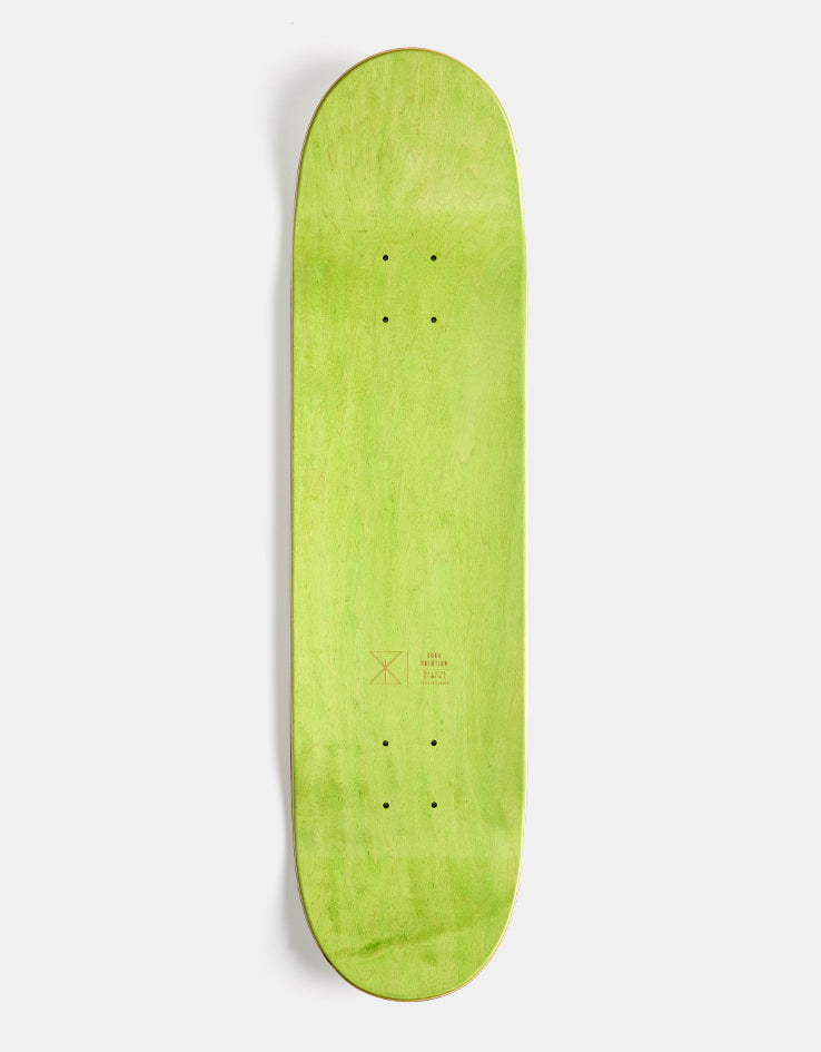 Sour Solution Army White Og Skateboard Deck - 8"