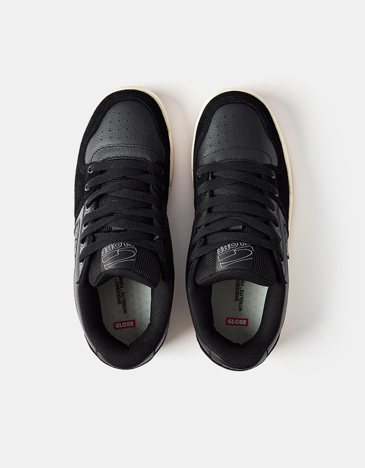 Globe Mojo 2.0 Skate Shoes - Black/Antique White