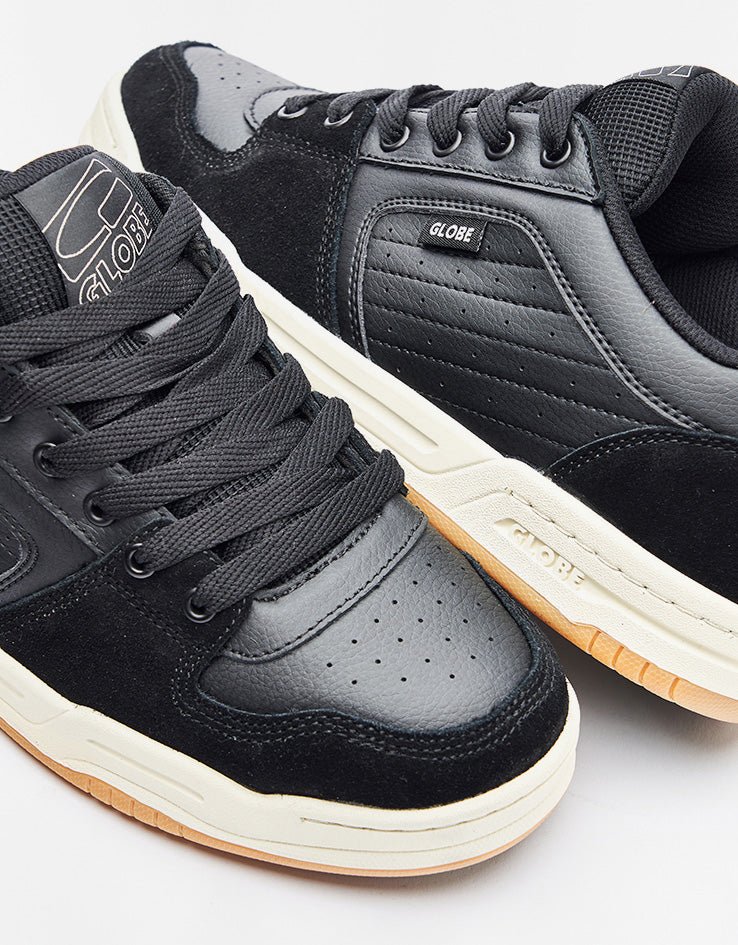 Globe Mojo 2.0 Skate Shoes - Black/Antique White