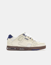 Globe Sabre Skate Shoes - Antique White/Blue