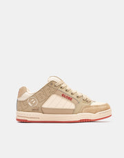 Globe Tilt Skate Shoes - Sand/Red