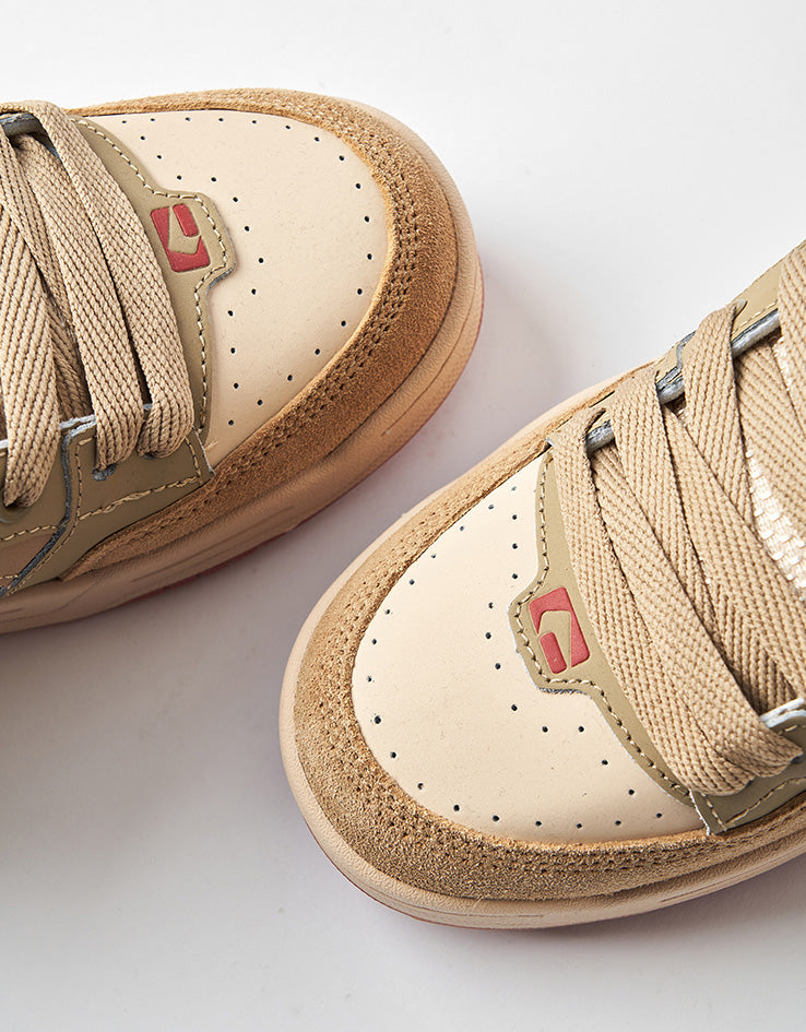 Globe Tilt Skate Shoes - Sand/Red