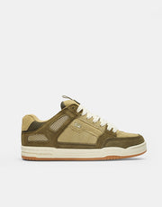 Globe Tilt Prime Skate Shoes - Olive/Sand/Mullen