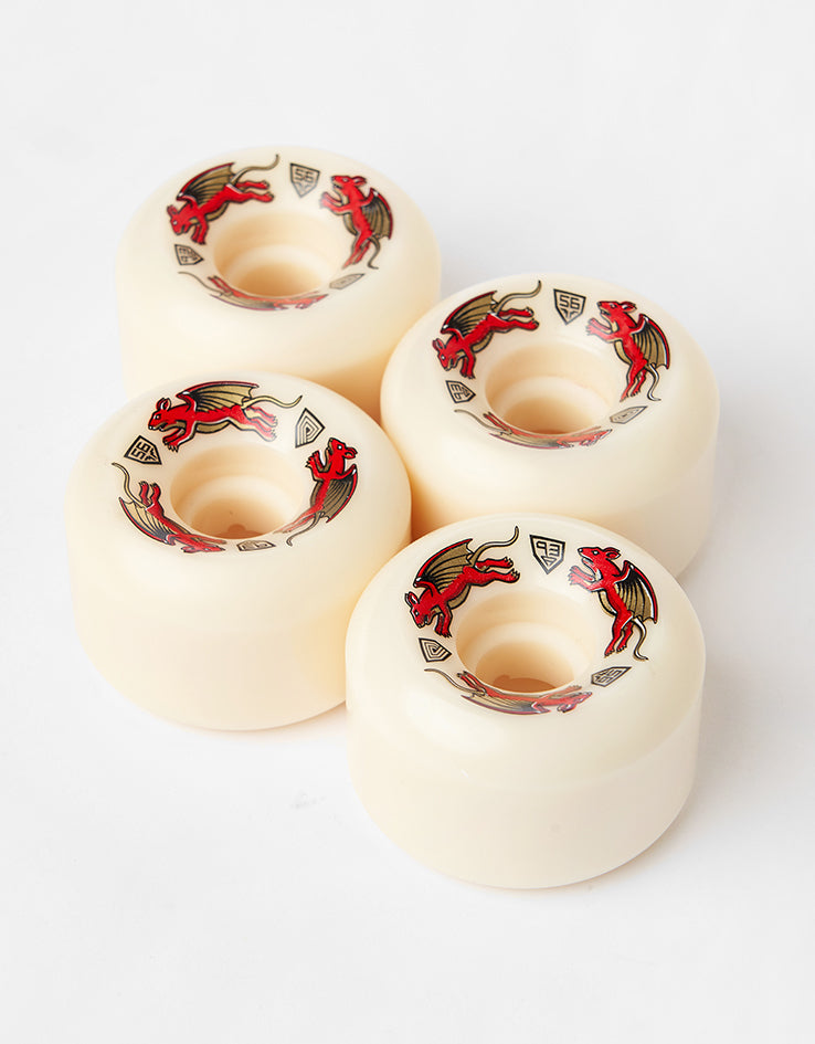 Powell Peralta Dragon Formula Nano Rat AV6 93A Skateboard Wheels - 56mm x 36mm