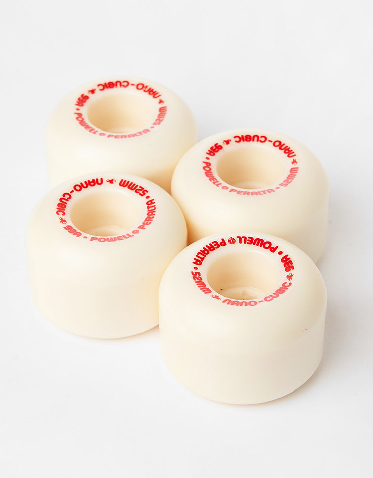 Powell Peralta Dragon Formula Nano Cubic 93A Skateboard Wheels - 52mm x 36mm