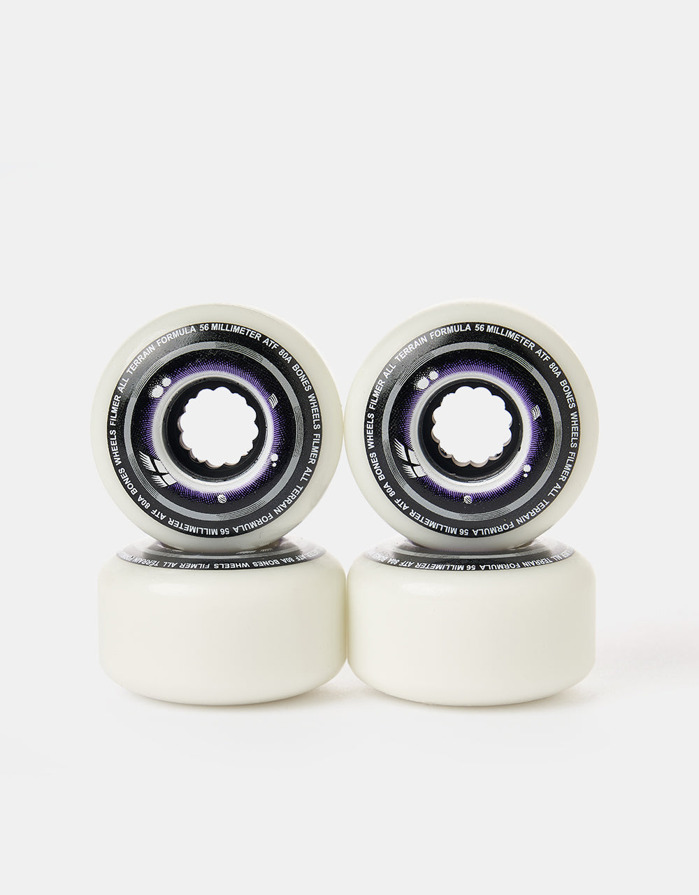 Bones Filmers Mechanical Bond 80A Skateboard Wheels - 56mm x 34mm