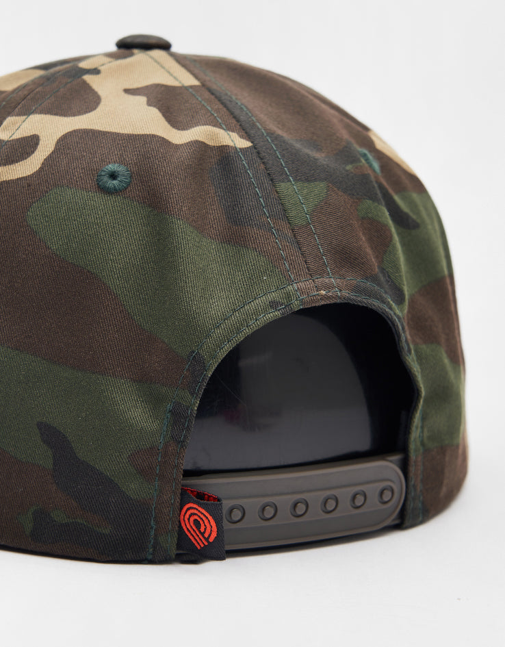 Powell Peralta Winged Ripper Snapback Cap - Camo