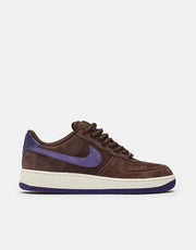 Nike SB 'Ben G' Air Force 1 SE Skate Shoes - Lt Chocolate/Court Purple-Sail
