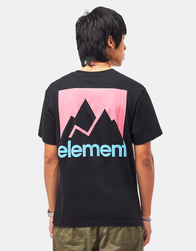 Element Joint T-Shirt - Flint Black/Pink