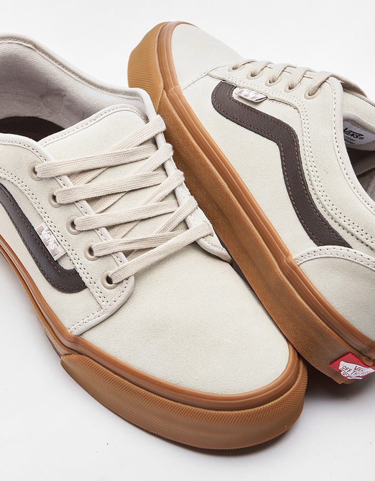 Vans Skate Chukka Low Sidestripe Shoes - Taupe Mist