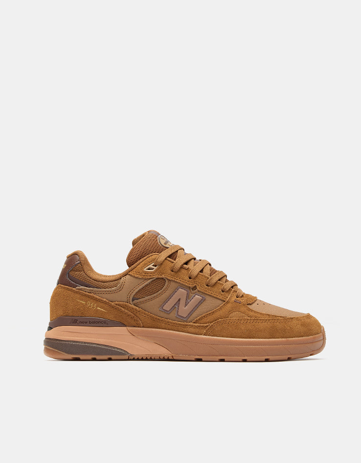 New Balance Numeric 933 Andrew Reynolds Skate Shoes - Wheat/Gum