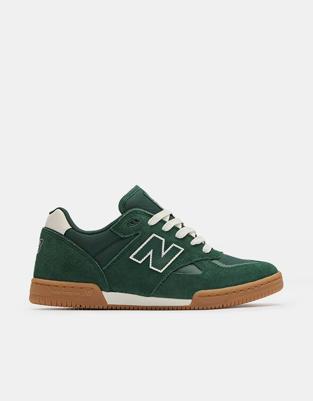 New Balance Numeric 600 Tom Knox Skate Shoes - Forest/White