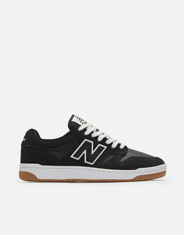 New Balance Numeric 480 Skate Shoes - Black/White