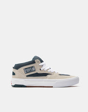 Vans Skate Half Cab Wafflecup Shoes - Oatmeal/Deep Teal