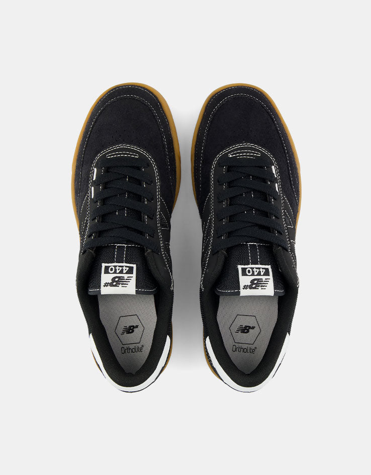 New Balance Numeric 440 Skate Shoes - Black/Gum