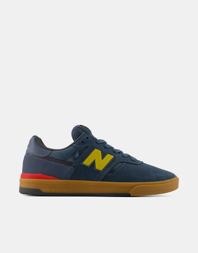 New Balance Numeric 306C Jamie Foy Skate Shoes - Shadow Blue/Yellow