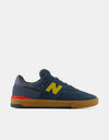 New Balance Numeric 306C Jamie Foy Skate Shoes - Shadow Blue/Yellow