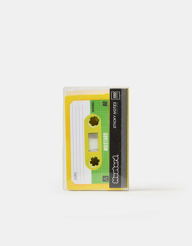 Cassette Sticky Notes - Yellow