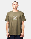 Route One Mallard Organic T-Shirt - Khaki