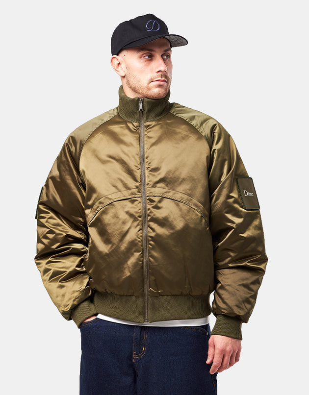 Dime MTL Utility Bomber Jacket - Olive