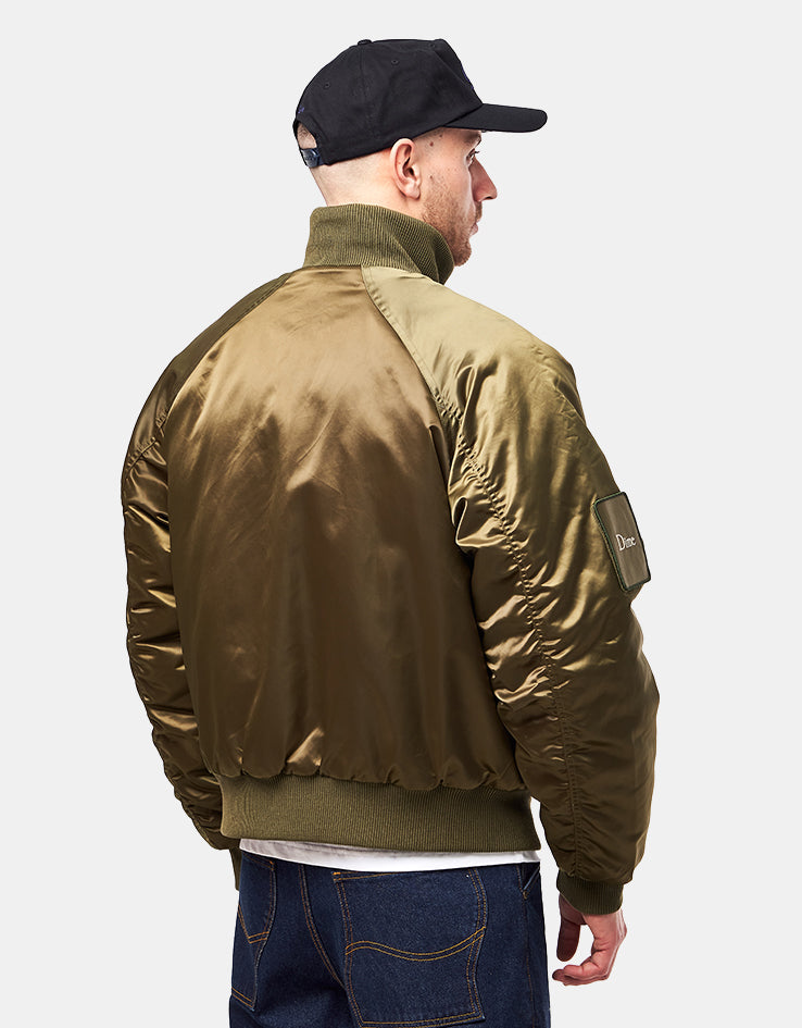 Dime MTL Utility Bomber Jacket - Olive