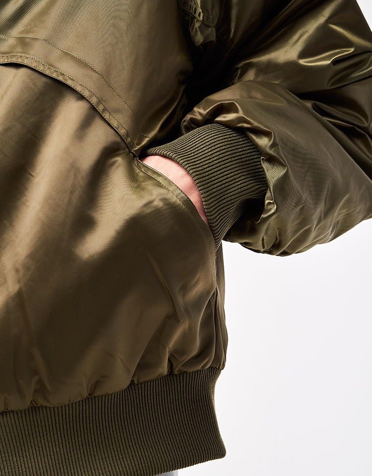 Dime MTL Utility Bomber Jacket - Olive