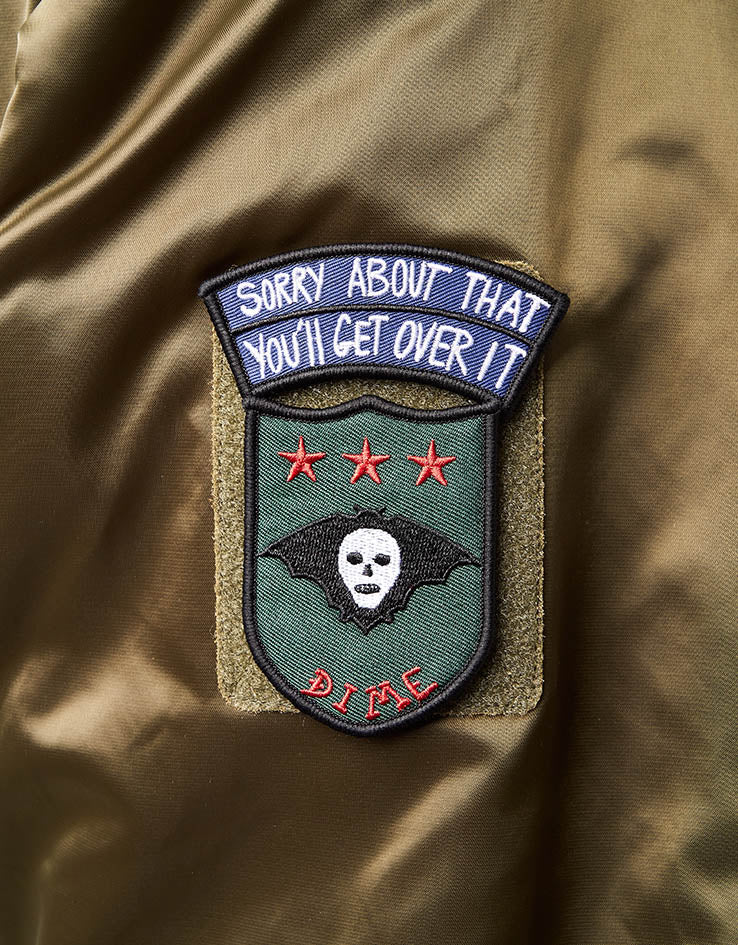 Dime MTL Utility Bomber Jacket - Olive