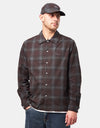 Dime MTL Premium Flannel L/S Shirt - Bordeaux