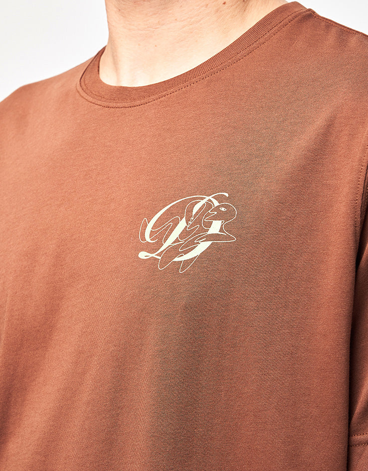 Dime MTL Hug T-Shirt - Americano