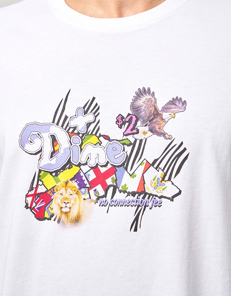 Dime MTL Calling T-Shirt - White