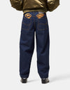 Dime MTL Baggy Wink Denim Pants - Indigo