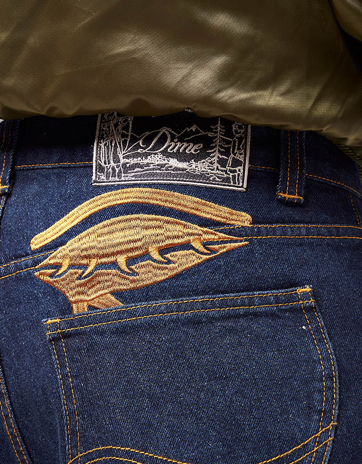 Dime MTL Baggy Wink Denim Pants - Indigo