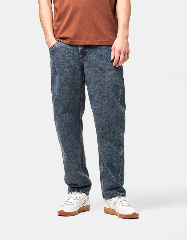 Dime MTL Relaxed Denim Pants - Stone Washed