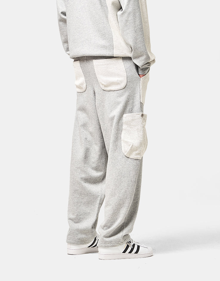 Dime MTL Reversed Terry Cargo Sweatpants - Ash