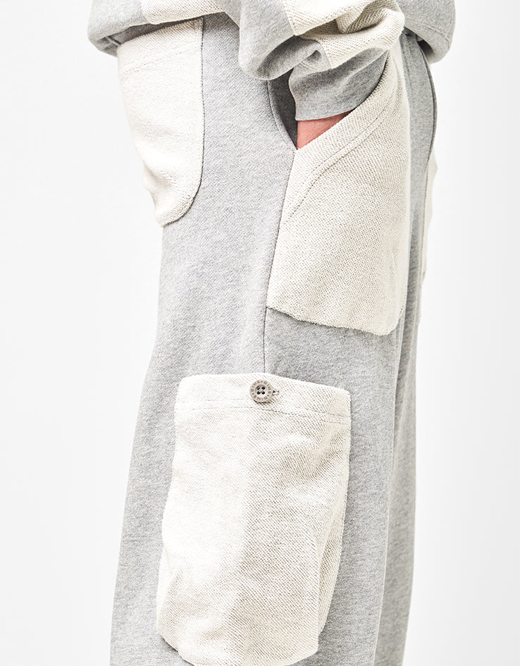Dime MTL Reversed Terry Cargo Sweatpants - Ash